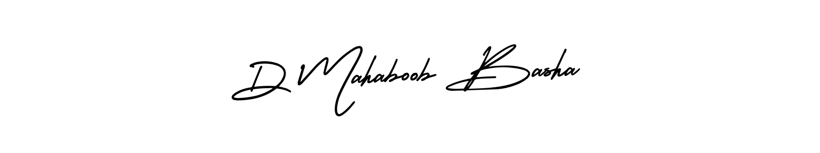 This is the best signature style for the D Mahaboob Basha name. Also you like these signature font (AmerikaSignatureDemo-Regular). Mix name signature. D Mahaboob Basha signature style 3 images and pictures png