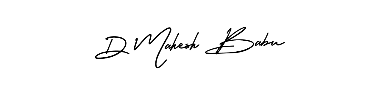 Also we have D Mahesh Babu name is the best signature style. Create professional handwritten signature collection using AmerikaSignatureDemo-Regular autograph style. D Mahesh Babu signature style 3 images and pictures png