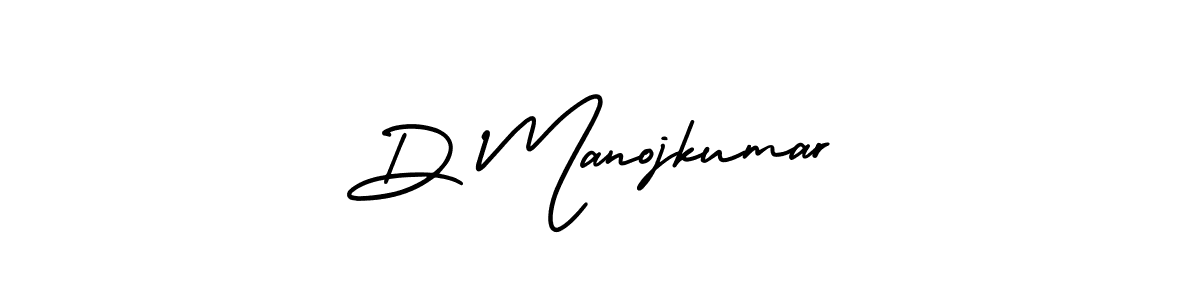 Also You can easily find your signature by using the search form. We will create D Manojkumar name handwritten signature images for you free of cost using AmerikaSignatureDemo-Regular sign style. D Manojkumar signature style 3 images and pictures png