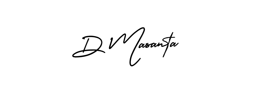 Also You can easily find your signature by using the search form. We will create D Masanta name handwritten signature images for you free of cost using AmerikaSignatureDemo-Regular sign style. D Masanta signature style 3 images and pictures png