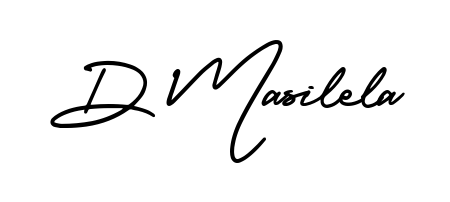 Download transparent PNG signature for name D Masilela styled with AmerikaSignatureDemo-Regular font. Ready to paste directly into PDF and Word agreements. D Masilela signature style 3 images and pictures png