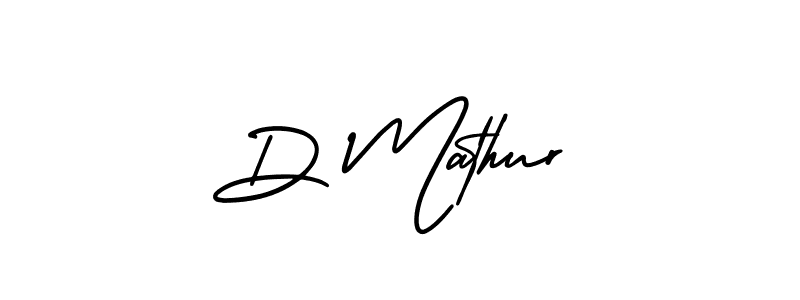 Also You can easily find your signature by using the search form. We will create D Mathur name handwritten signature images for you free of cost using AmerikaSignatureDemo-Regular sign style. D Mathur signature style 3 images and pictures png