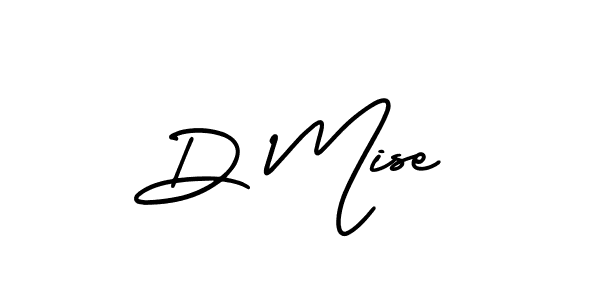 Create a beautiful signature design for name D Mise. With this signature (AmerikaSignatureDemo-Regular) fonts, you can make a handwritten signature for free. D Mise signature style 3 images and pictures png