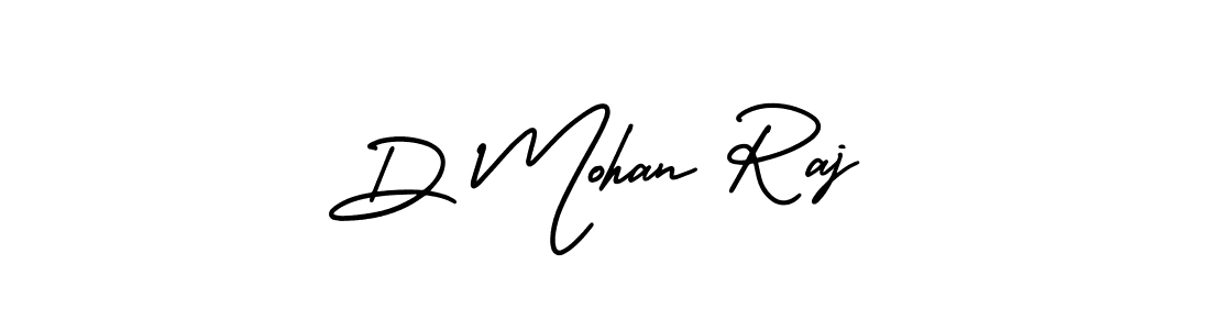 How to make D Mohan Raj signature? AmerikaSignatureDemo-Regular is a professional autograph style. Create handwritten signature for D Mohan Raj name. D Mohan Raj signature style 3 images and pictures png