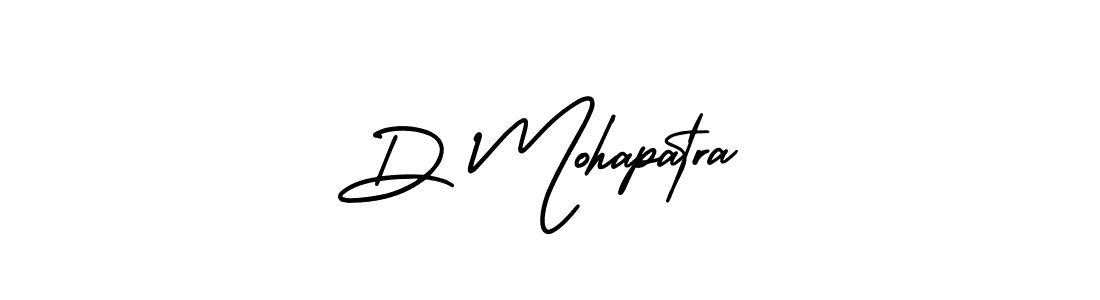 Also we have D Mohapatra name is the best signature style. Create professional handwritten signature collection using AmerikaSignatureDemo-Regular autograph style. D Mohapatra signature style 3 images and pictures png