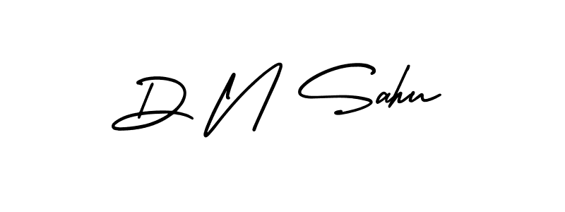 Make a short D N Sahu signature style. Manage your documents anywhere anytime using AmerikaSignatureDemo-Regular. Create and add eSignatures, submit forms, share and send files easily. D N Sahu signature style 3 images and pictures png