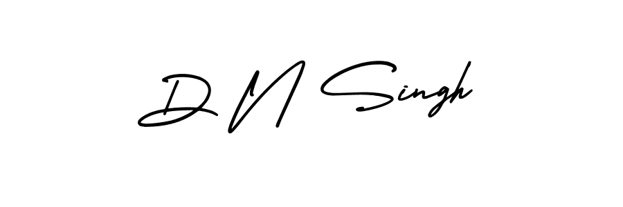 This is the best signature style for the D N Singh name. Also you like these signature font (AmerikaSignatureDemo-Regular). Mix name signature. D N Singh signature style 3 images and pictures png