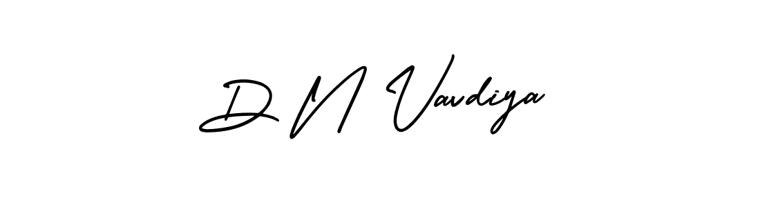 if you are searching for the best signature style for your name D N Vavdiya. so please give up your signature search. here we have designed multiple signature styles  using AmerikaSignatureDemo-Regular. D N Vavdiya signature style 3 images and pictures png