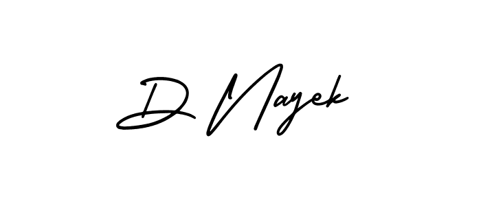 Best and Professional Signature Style for D Nayek. AmerikaSignatureDemo-Regular Best Signature Style Collection. D Nayek signature style 3 images and pictures png