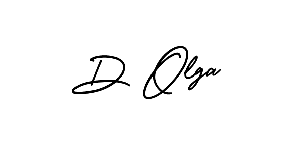 How to Draw D Olga signature style? AmerikaSignatureDemo-Regular is a latest design signature styles for name D Olga. D Olga signature style 3 images and pictures png