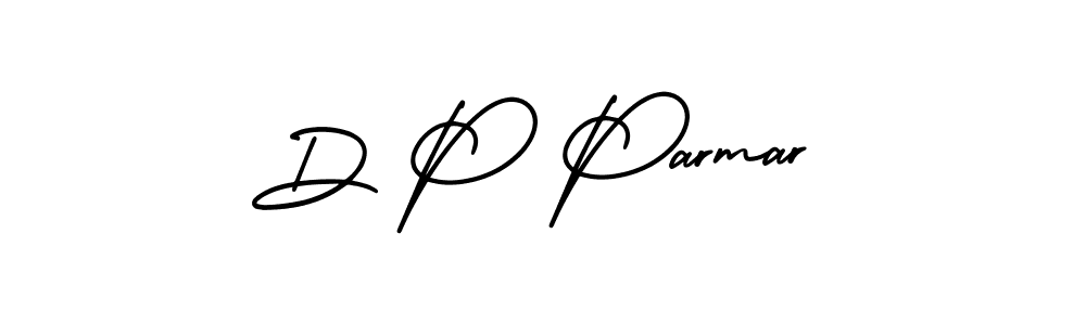 Make a beautiful signature design for name D P Parmar. Use this online signature maker to create a handwritten signature for free. D P Parmar signature style 3 images and pictures png