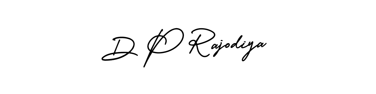 Make a beautiful signature design for name D P Rajodiya. Use this online signature maker to create a handwritten signature for free. D P Rajodiya signature style 3 images and pictures png