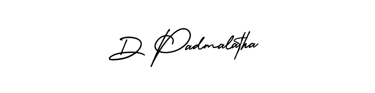 Make a short D Padmalatha signature style. Manage your documents anywhere anytime using AmerikaSignatureDemo-Regular. Create and add eSignatures, submit forms, share and send files easily. D Padmalatha signature style 3 images and pictures png