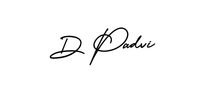 Also we have D Padvi name is the best signature style. Create professional handwritten signature collection using AmerikaSignatureDemo-Regular autograph style. D Padvi signature style 3 images and pictures png