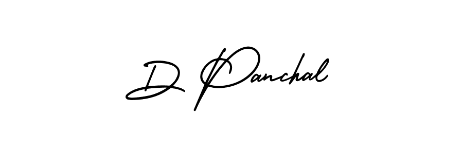 Also we have D Panchal name is the best signature style. Create professional handwritten signature collection using AmerikaSignatureDemo-Regular autograph style. D Panchal signature style 3 images and pictures png