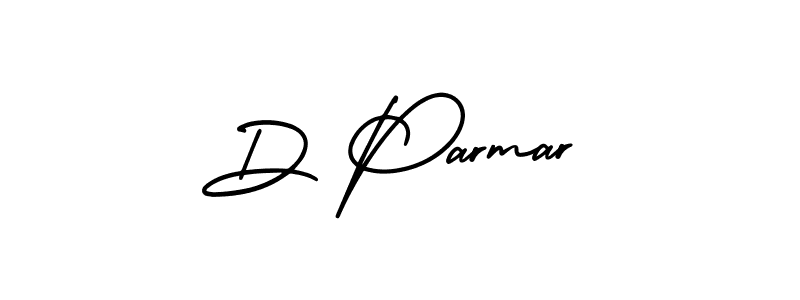 How to Draw D Parmar signature style? AmerikaSignatureDemo-Regular is a latest design signature styles for name D Parmar. D Parmar signature style 3 images and pictures png