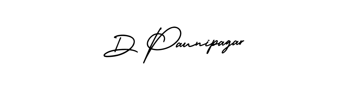 It looks lik you need a new signature style for name D Paunipagar. Design unique handwritten (AmerikaSignatureDemo-Regular) signature with our free signature maker in just a few clicks. D Paunipagar signature style 3 images and pictures png