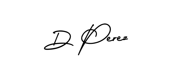 Best and Professional Signature Style for D Perez. AmerikaSignatureDemo-Regular Best Signature Style Collection. D Perez signature style 3 images and pictures png