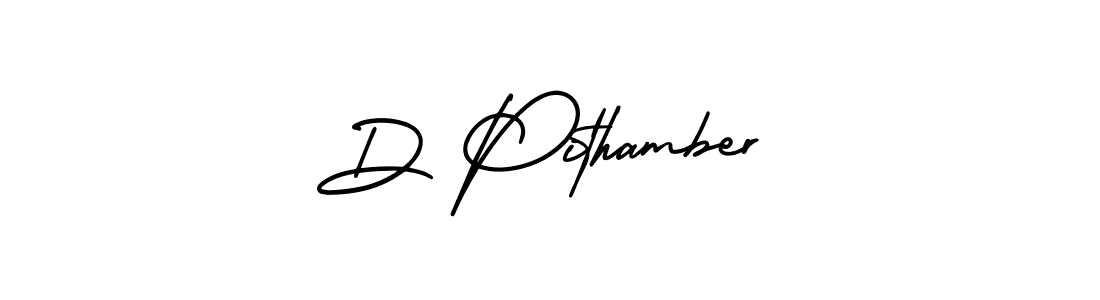 Best and Professional Signature Style for D Pithamber. AmerikaSignatureDemo-Regular Best Signature Style Collection. D Pithamber signature style 3 images and pictures png