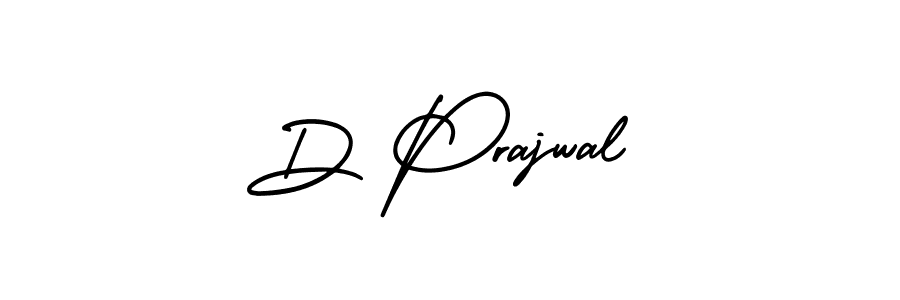 It looks lik you need a new signature style for name D Prajwal. Design unique handwritten (AmerikaSignatureDemo-Regular) signature with our free signature maker in just a few clicks. D Prajwal signature style 3 images and pictures png