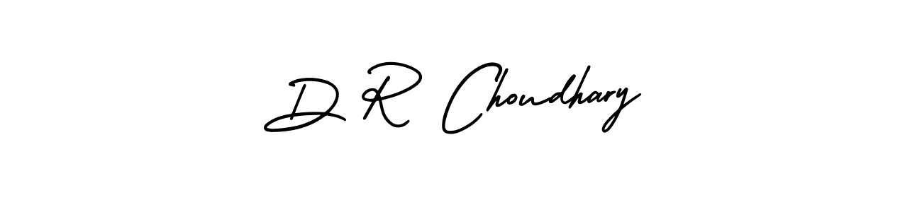 It looks lik you need a new signature style for name D R Choudhary. Design unique handwritten (AmerikaSignatureDemo-Regular) signature with our free signature maker in just a few clicks. D R Choudhary signature style 3 images and pictures png
