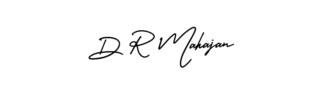 D R Mahajan stylish signature style. Best Handwritten Sign (AmerikaSignatureDemo-Regular) for my name. Handwritten Signature Collection Ideas for my name D R Mahajan. D R Mahajan signature style 3 images and pictures png