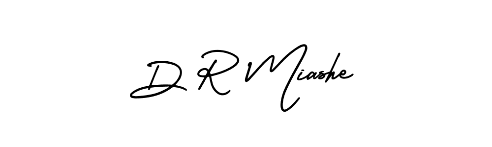 Similarly AmerikaSignatureDemo-Regular is the best handwritten signature design. Signature creator online .You can use it as an online autograph creator for name D R Miashe. D R Miashe signature style 3 images and pictures png