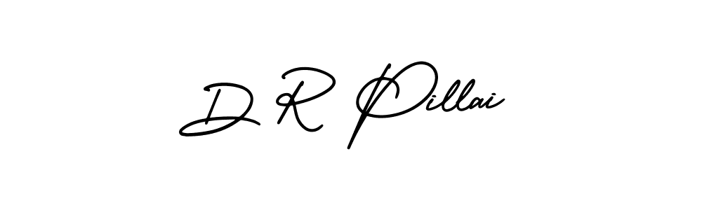 if you are searching for the best signature style for your name D R Pillai. so please give up your signature search. here we have designed multiple signature styles  using AmerikaSignatureDemo-Regular. D R Pillai signature style 3 images and pictures png