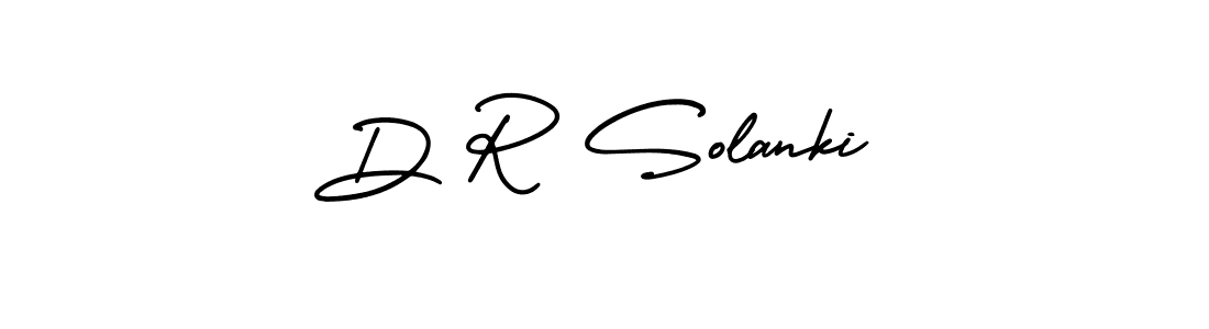 How to Draw D R Solanki signature style? AmerikaSignatureDemo-Regular is a latest design signature styles for name D R Solanki. D R Solanki signature style 3 images and pictures png