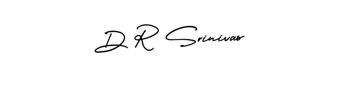 Design your own signature with our free online signature maker. With this signature software, you can create a handwritten (AmerikaSignatureDemo-Regular) signature for name D R Srinivas. D R Srinivas signature style 3 images and pictures png