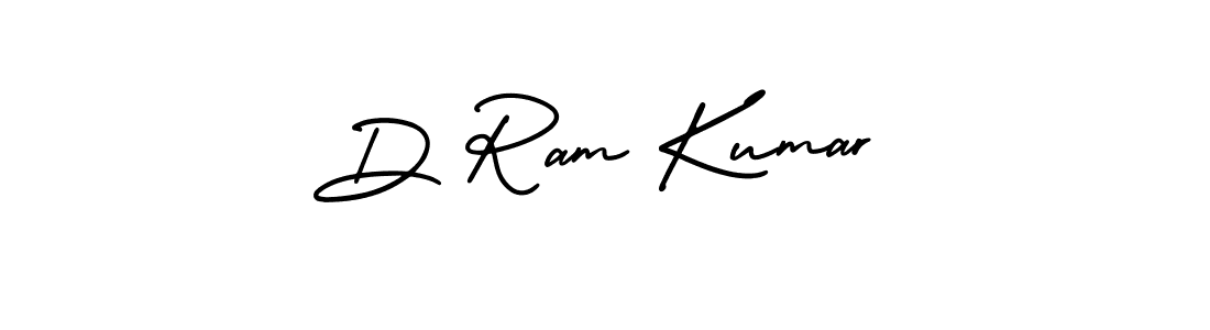 You should practise on your own different ways (AmerikaSignatureDemo-Regular) to write your name (D Ram Kumar) in signature. don't let someone else do it for you. D Ram Kumar signature style 3 images and pictures png
