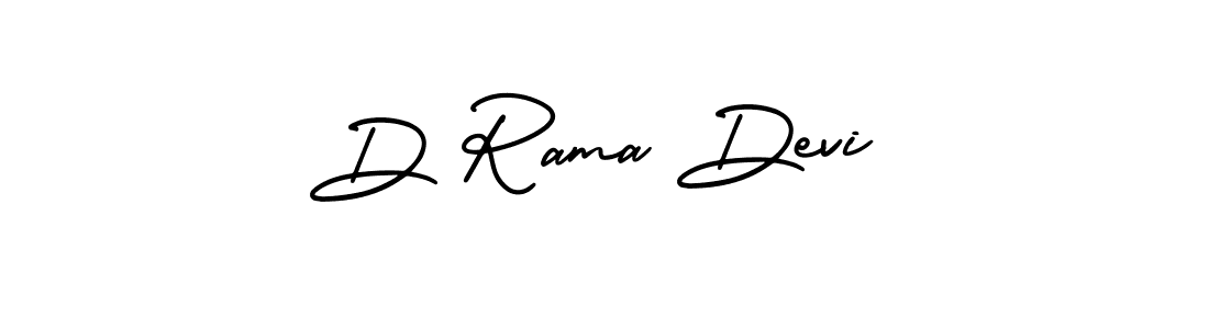 AmerikaSignatureDemo-Regular is a professional signature style that is perfect for those who want to add a touch of class to their signature. It is also a great choice for those who want to make their signature more unique. Get D Rama Devi name to fancy signature for free. D Rama Devi signature style 3 images and pictures png