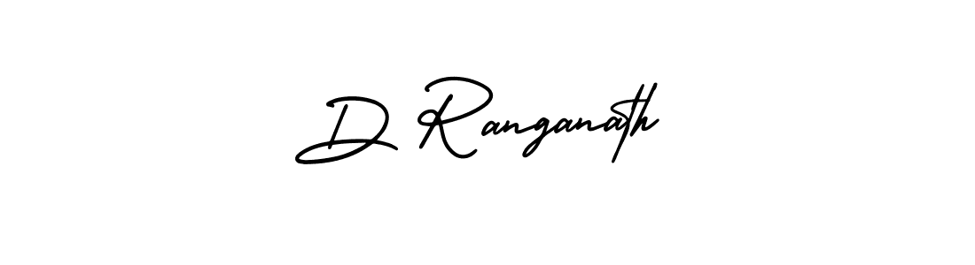 Create a beautiful signature design for name D Ranganath. With this signature (AmerikaSignatureDemo-Regular) fonts, you can make a handwritten signature for free. D Ranganath signature style 3 images and pictures png