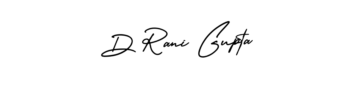 if you are searching for the best signature style for your name D Rani Gupta. so please give up your signature search. here we have designed multiple signature styles  using AmerikaSignatureDemo-Regular. D Rani Gupta signature style 3 images and pictures png