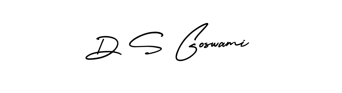 Best and Professional Signature Style for D S Goswami. AmerikaSignatureDemo-Regular Best Signature Style Collection. D S Goswami signature style 3 images and pictures png