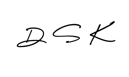 AmerikaSignatureDemo-Regular is a professional signature style that is perfect for those who want to add a touch of class to their signature. It is also a great choice for those who want to make their signature more unique. Get D S K name to fancy signature for free. D S K signature style 3 images and pictures png
