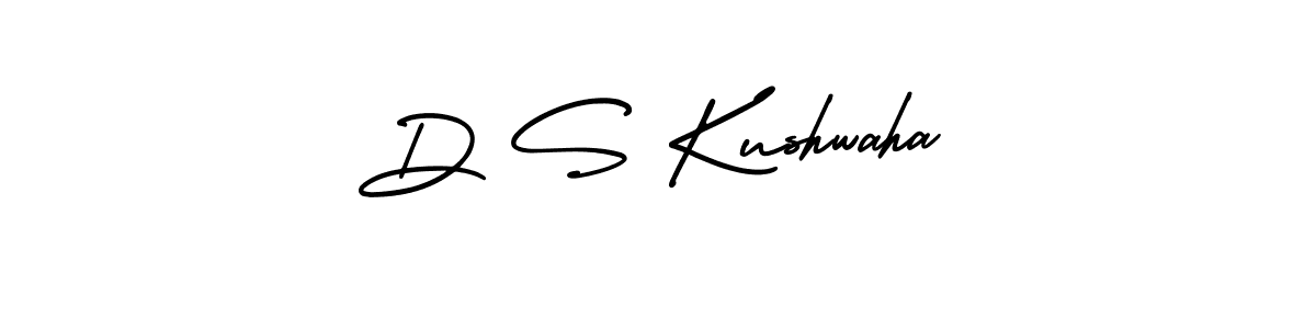 Also we have D S Kushwaha name is the best signature style. Create professional handwritten signature collection using AmerikaSignatureDemo-Regular autograph style. D S Kushwaha signature style 3 images and pictures png