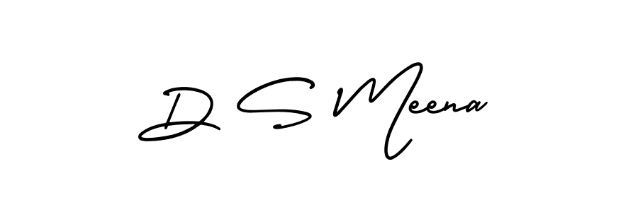 Make a beautiful signature design for name D S Meena. Use this online signature maker to create a handwritten signature for free. D S Meena signature style 3 images and pictures png