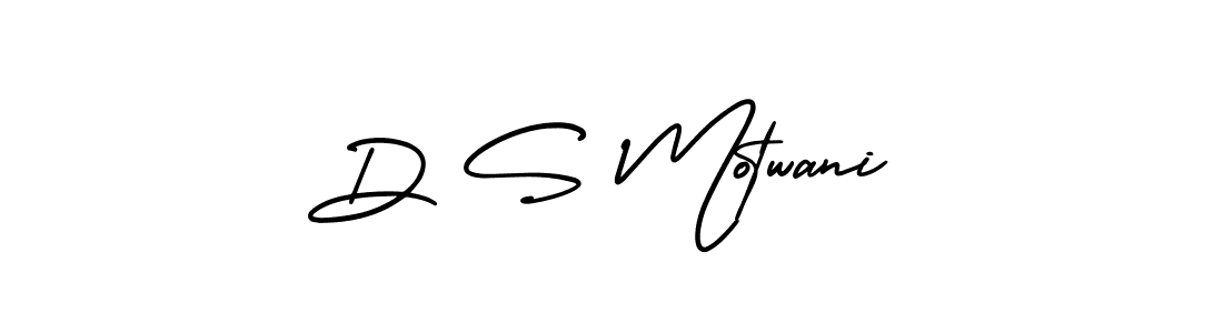 Make a short D S Motwani signature style. Manage your documents anywhere anytime using AmerikaSignatureDemo-Regular. Create and add eSignatures, submit forms, share and send files easily. D S Motwani signature style 3 images and pictures png