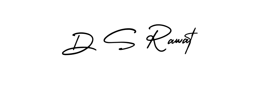 This is the best signature style for the D S Rawat name. Also you like these signature font (AmerikaSignatureDemo-Regular). Mix name signature. D S Rawat signature style 3 images and pictures png