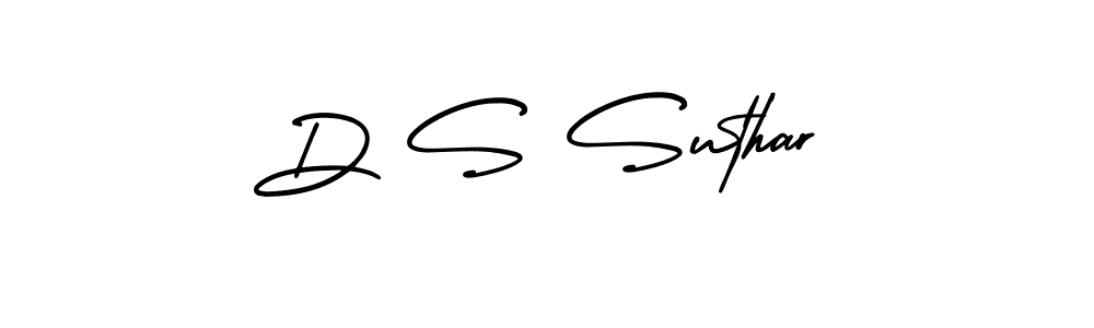 if you are searching for the best signature style for your name D S Suthar. so please give up your signature search. here we have designed multiple signature styles  using AmerikaSignatureDemo-Regular. D S Suthar signature style 3 images and pictures png