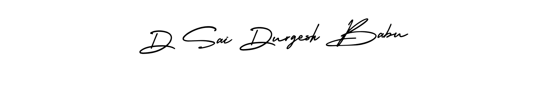 AmerikaSignatureDemo-Regular is a professional signature style that is perfect for those who want to add a touch of class to their signature. It is also a great choice for those who want to make their signature more unique. Get D Sai Durgesh Babu name to fancy signature for free. D Sai Durgesh Babu signature style 3 images and pictures png