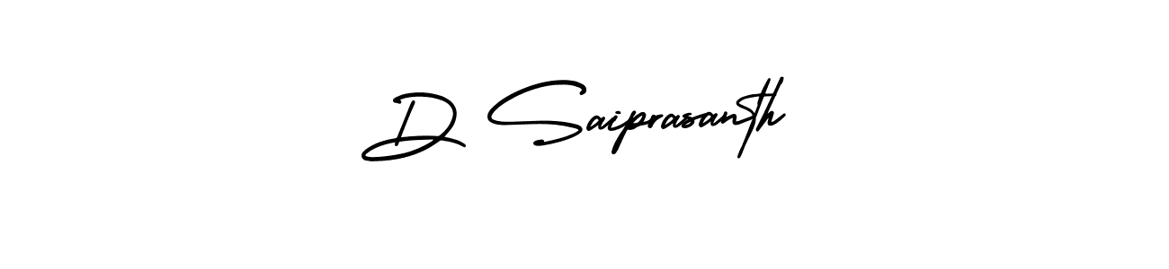 It looks lik you need a new signature style for name D Saiprasanth. Design unique handwritten (AmerikaSignatureDemo-Regular) signature with our free signature maker in just a few clicks. D Saiprasanth signature style 3 images and pictures png