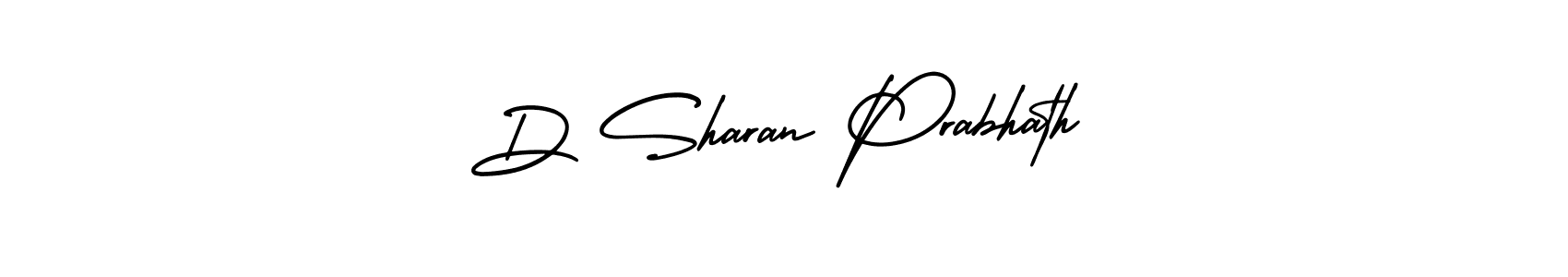 Also You can easily find your signature by using the search form. We will create D Sharan Prabhath name handwritten signature images for you free of cost using AmerikaSignatureDemo-Regular sign style. D Sharan Prabhath signature style 3 images and pictures png