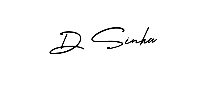 It looks lik you need a new signature style for name D Sinha. Design unique handwritten (AmerikaSignatureDemo-Regular) signature with our free signature maker in just a few clicks. D Sinha signature style 3 images and pictures png