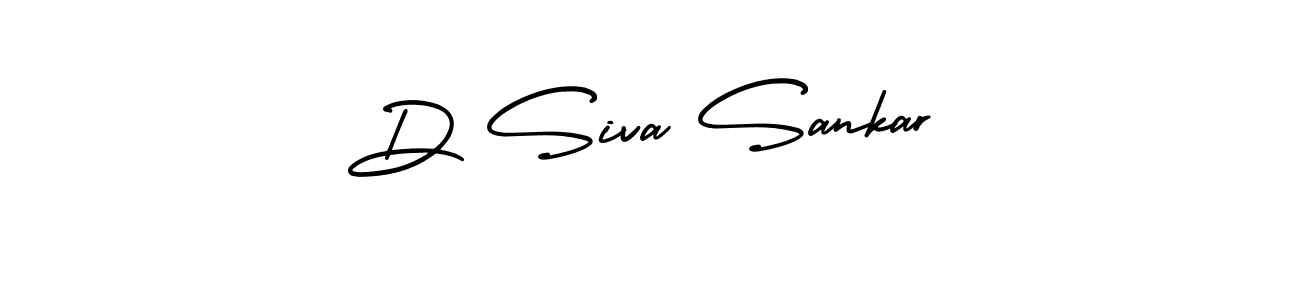D Siva Sankar stylish signature style. Best Handwritten Sign (AmerikaSignatureDemo-Regular) for my name. Handwritten Signature Collection Ideas for my name D Siva Sankar. D Siva Sankar signature style 3 images and pictures png