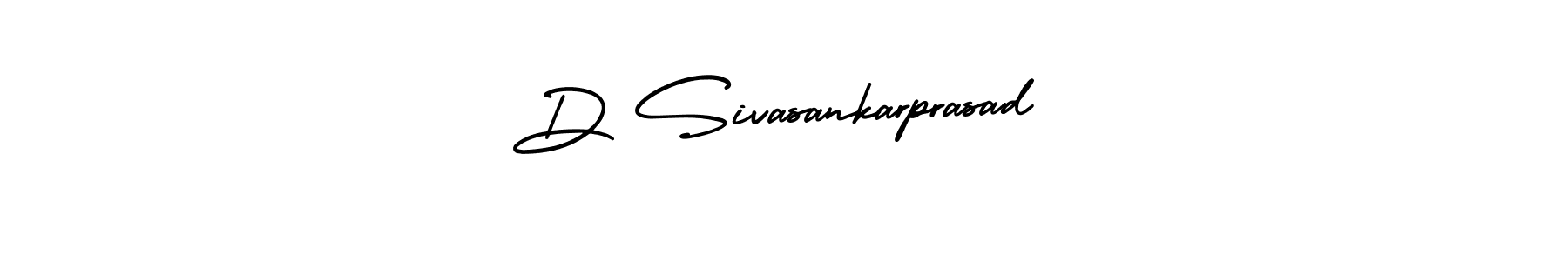 The best way (AmerikaSignatureDemo-Regular) to make a short signature is to pick only two or three words in your name. The name D Sivasankarprasad include a total of six letters. For converting this name. D Sivasankarprasad signature style 3 images and pictures png