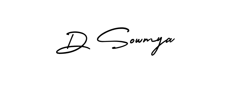 Also You can easily find your signature by using the search form. We will create D Sowmya name handwritten signature images for you free of cost using AmerikaSignatureDemo-Regular sign style. D Sowmya signature style 3 images and pictures png