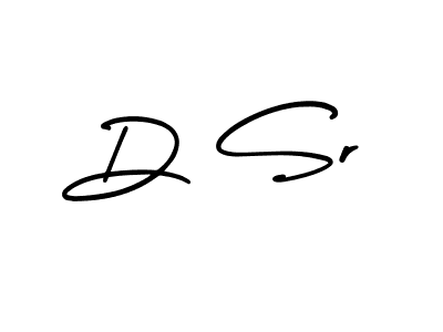 How to make D Sr name signature. Use AmerikaSignatureDemo-Regular style for creating short signs online. This is the latest handwritten sign. D Sr signature style 3 images and pictures png