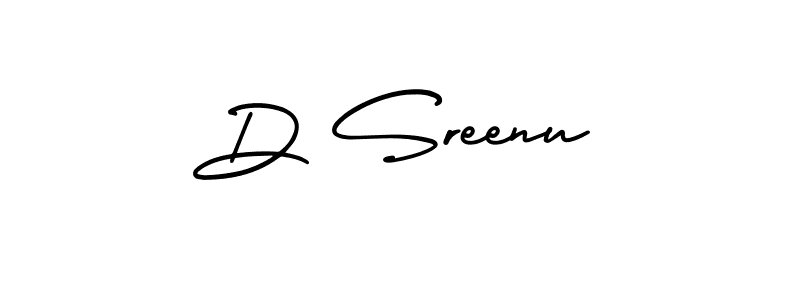 It looks lik you need a new signature style for name D Sreenu. Design unique handwritten (AmerikaSignatureDemo-Regular) signature with our free signature maker in just a few clicks. D Sreenu signature style 3 images and pictures png
